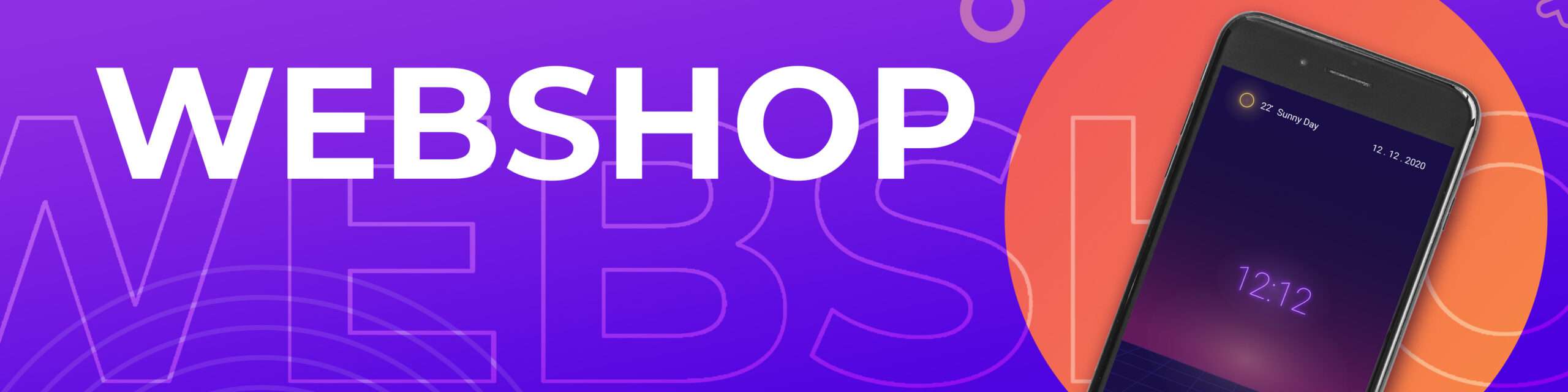 Webshop banner